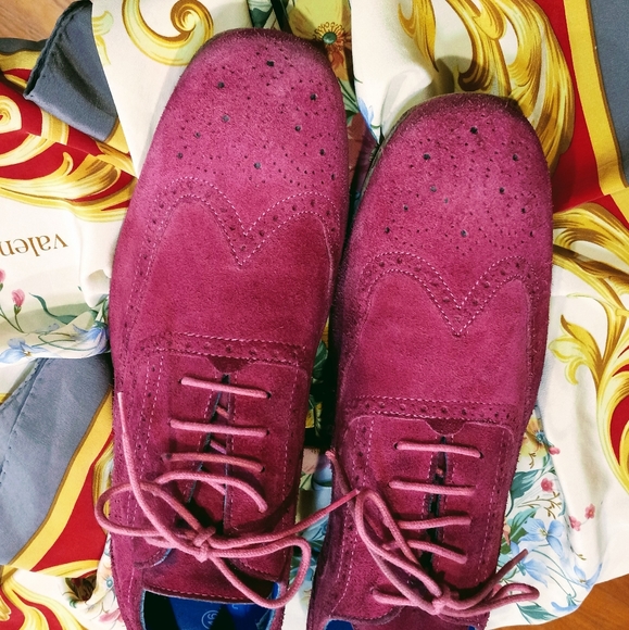 Mens Pink Moods of Norway Shoes - Picture 2 of 6